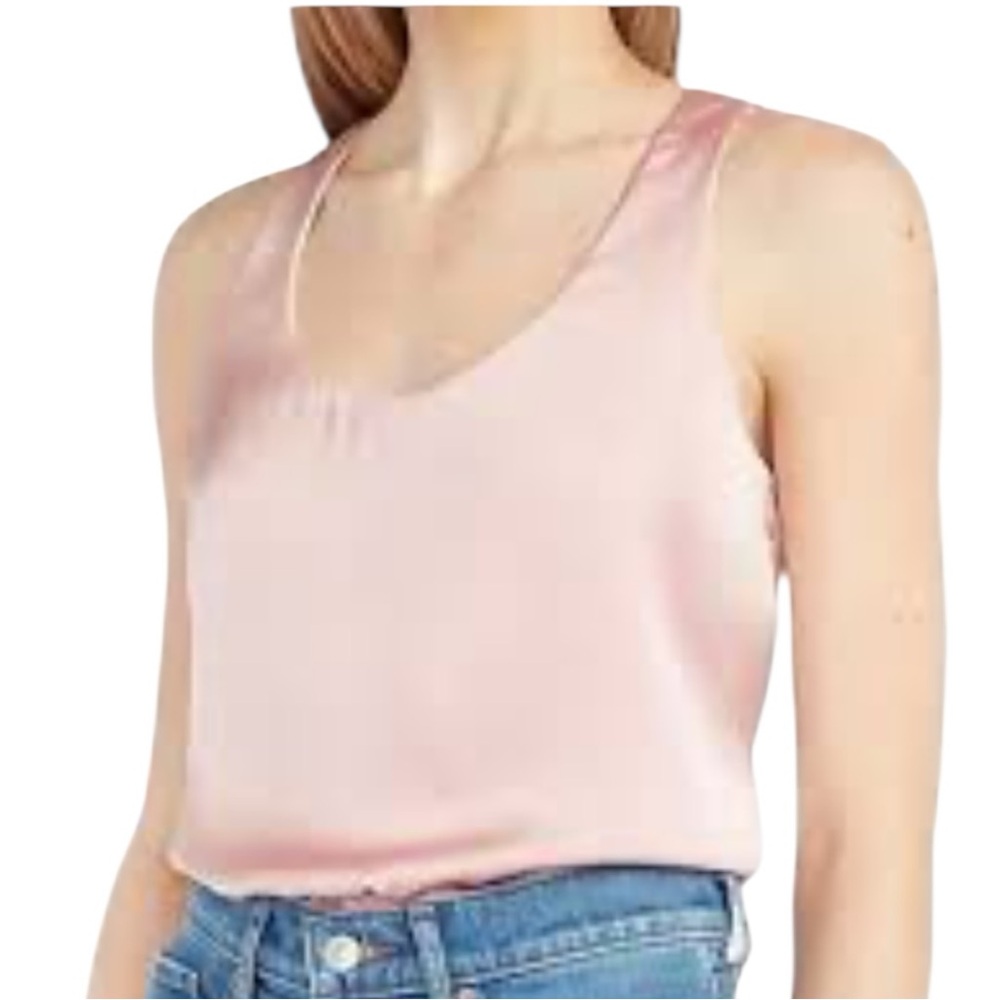 NEW Topshop Blush Satin Camisole Womens Size 12 Boho Cottagecore